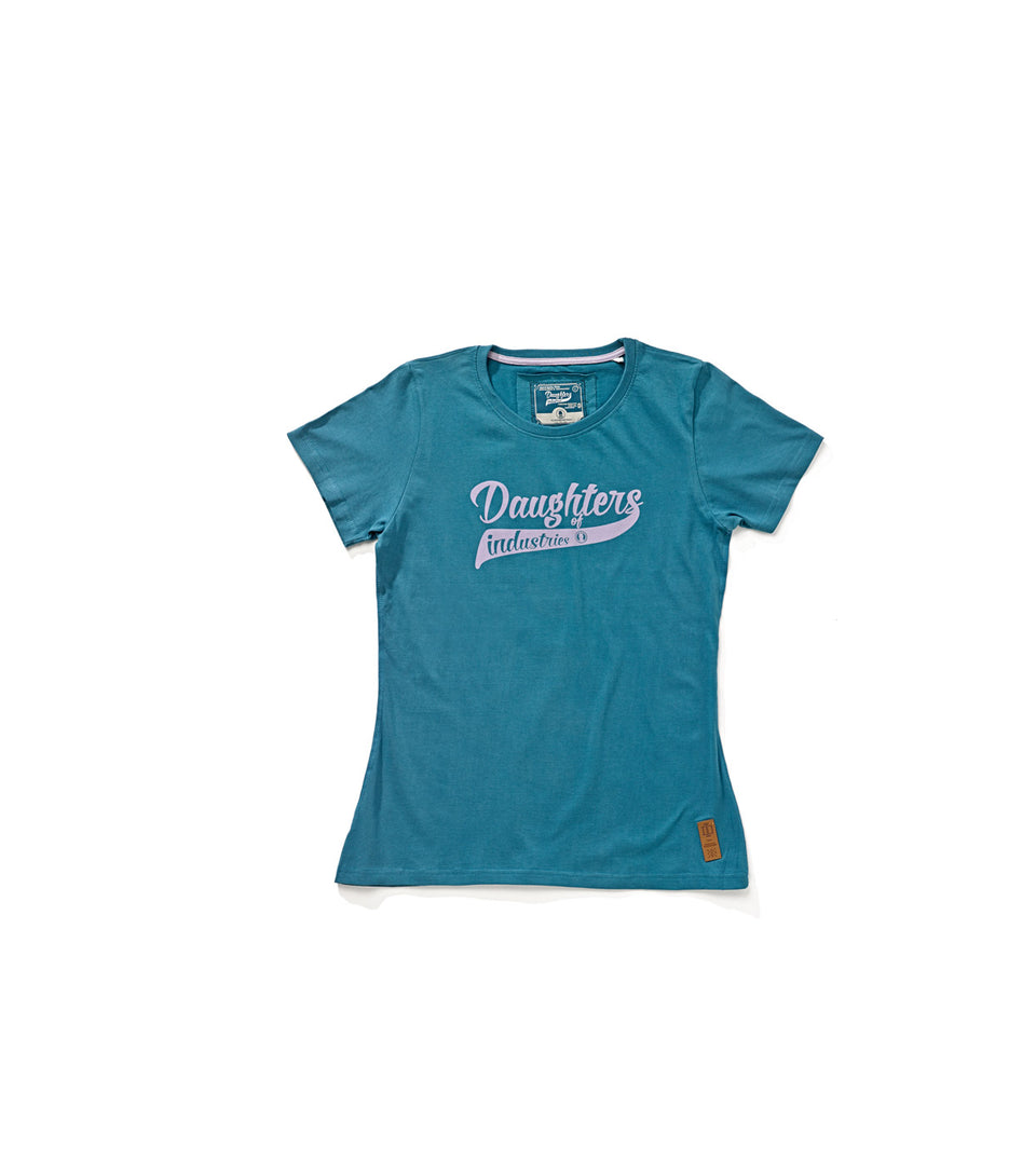 GREYISCH BLUE ATHLETIC T-SHIRT D.O.I.