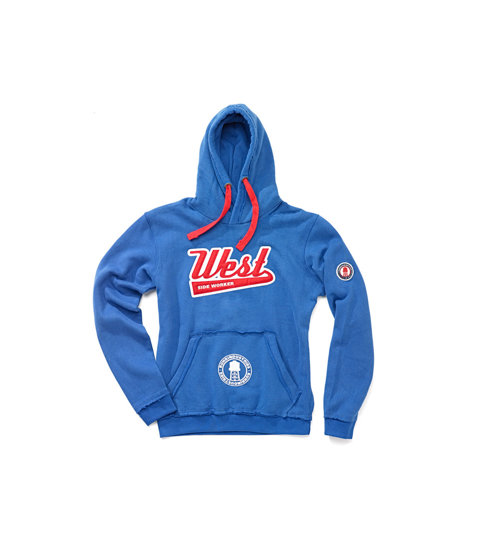 HOODY RNDS BLUE WESTSIDE