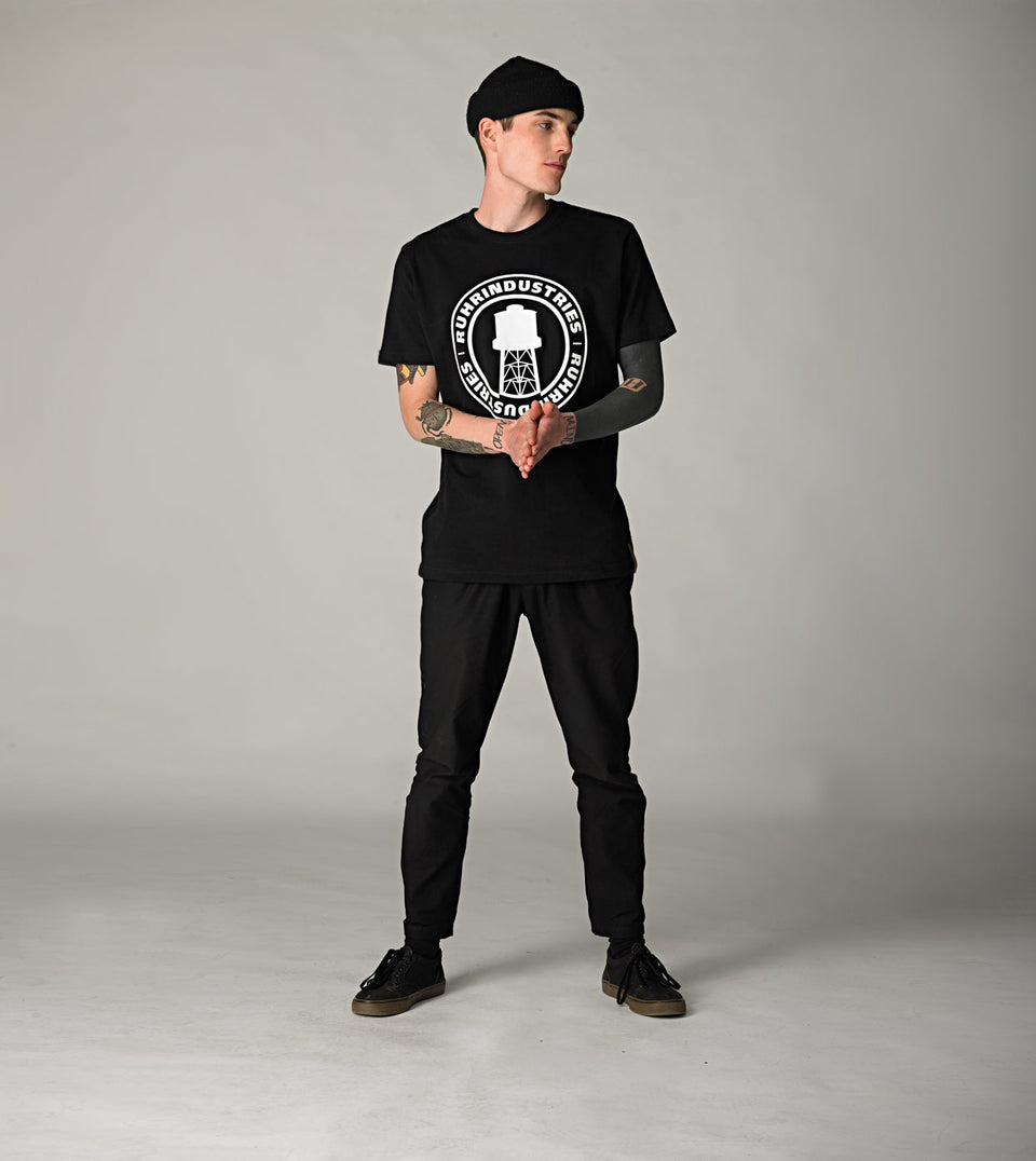 RNDS LOGO BLACK T-SHIRT