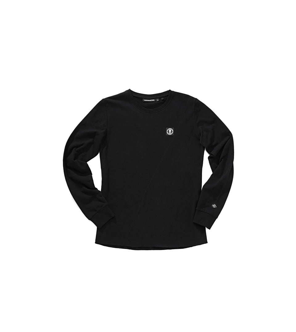 RNDS LONGSLEEVE SWEATER BLACK