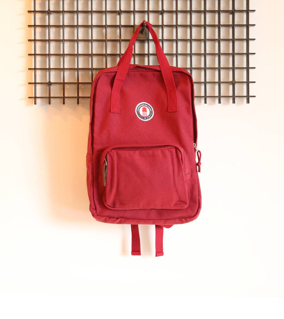 CANVAS RUCKSACK ROT