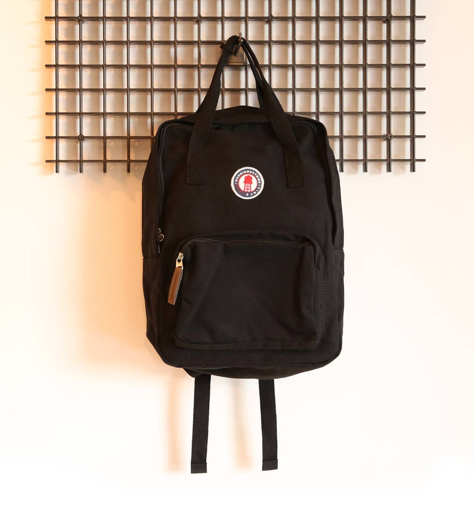 CANVAS RUCKSACK SCHWARZ