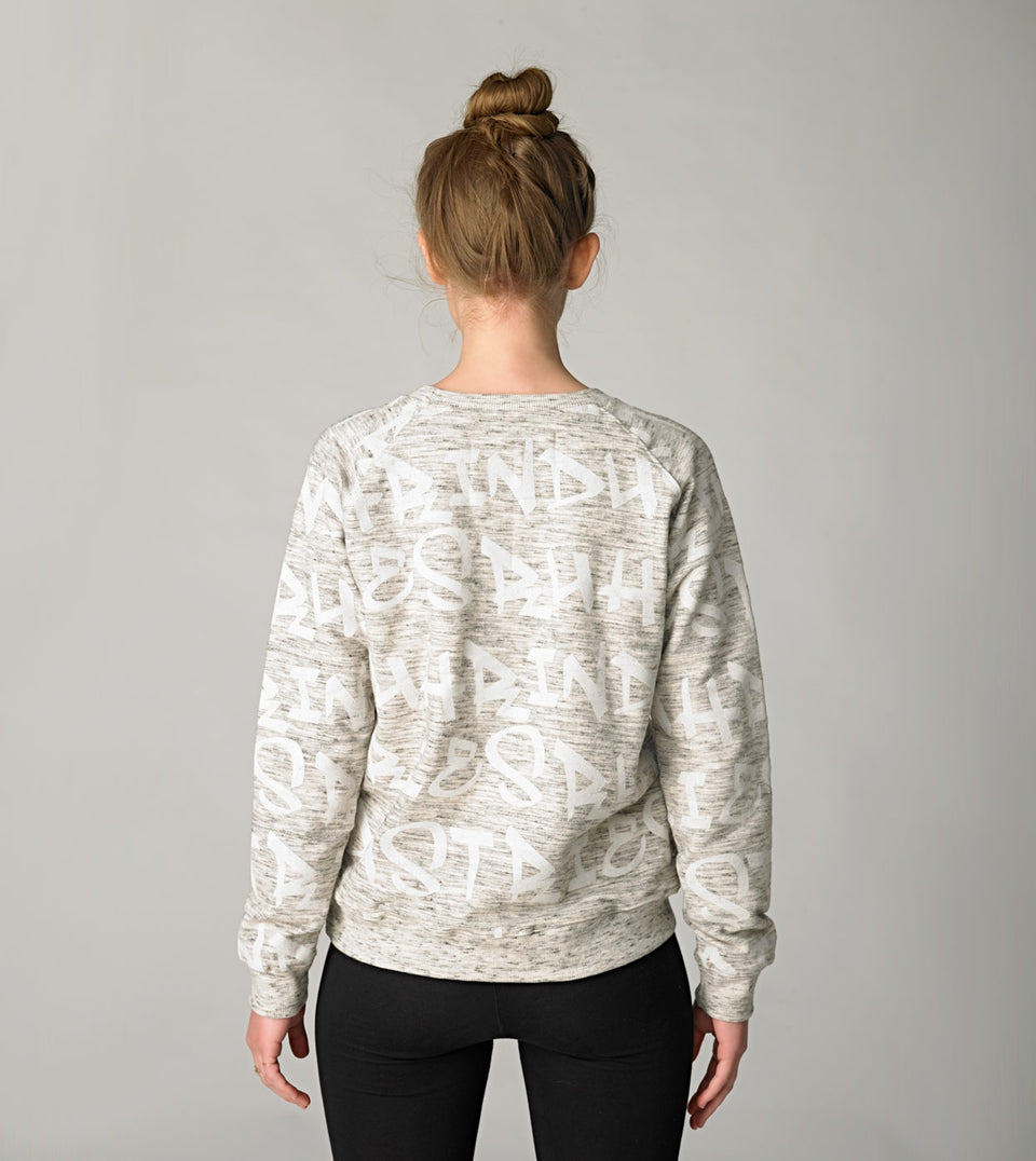 SWEATSHIRT RNDS WOMAN GREY