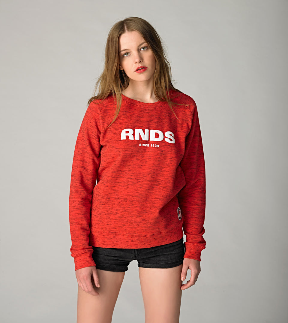 SWEATSHIRT RNDS WOMAN RED