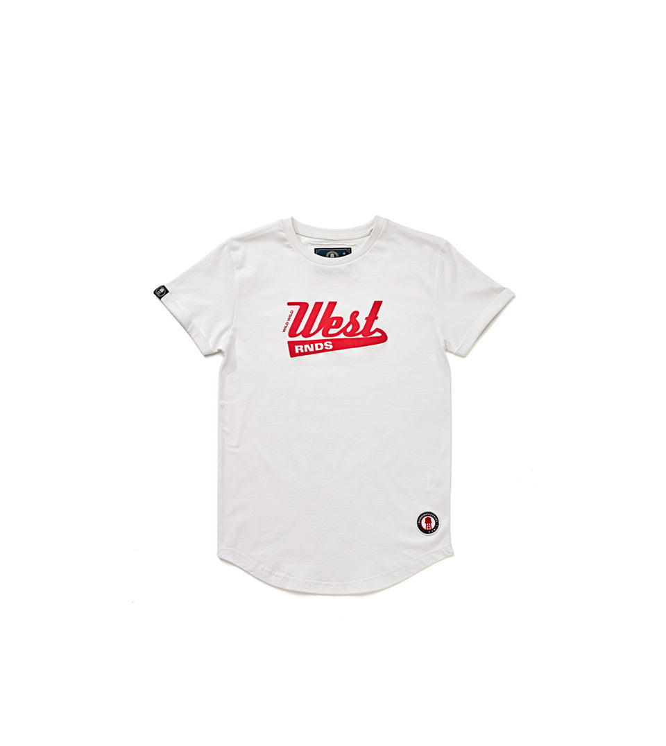 RNDS WEST WHITE T-SHIRT