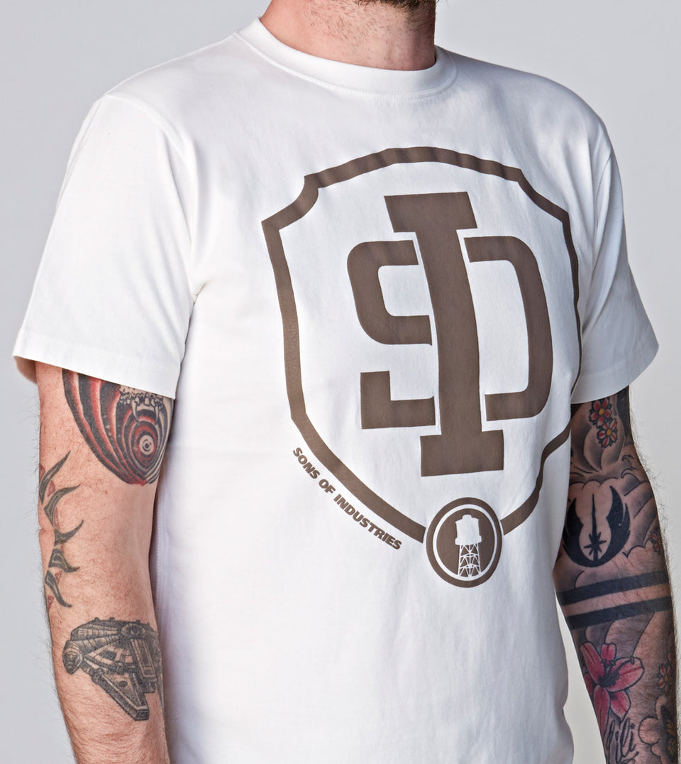 LOGO WHITE T-SHIRT S.O.I.