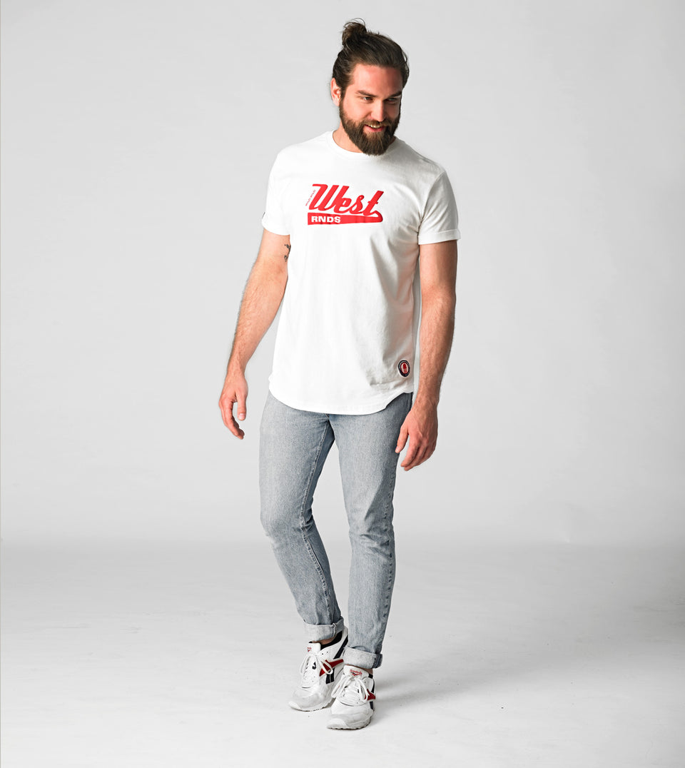 RNDS WEST WHITE T-SHIRT