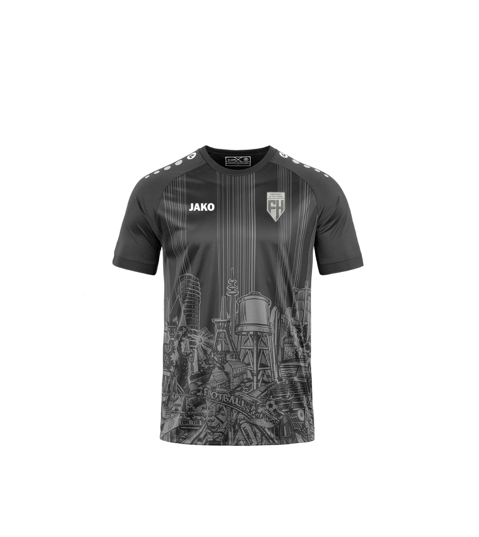 Ruhrindustries x Jako Trikot - Football in the Hood - Black Edition