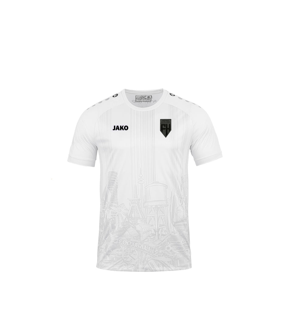 Ruhrindustries x Jako Trikot - Football in the Hood - White Edition