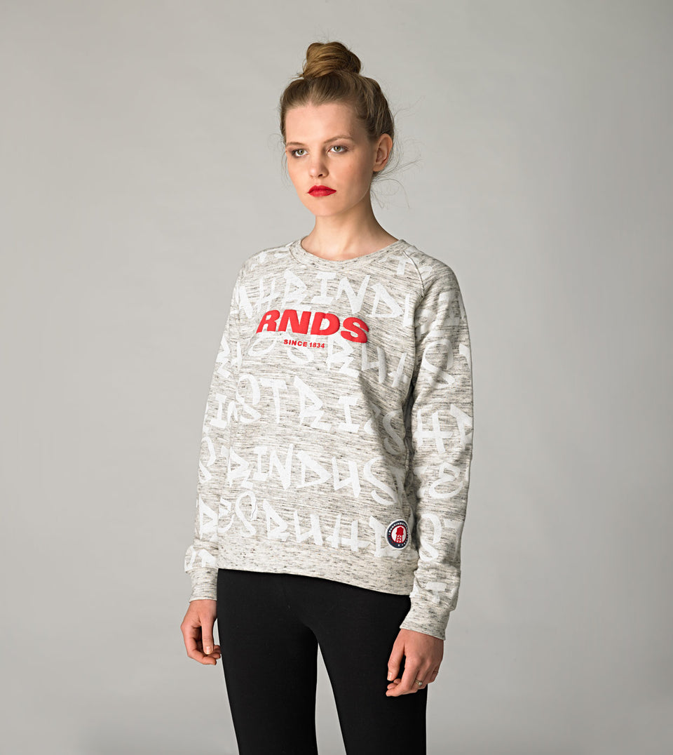 SWEATSHIRT RNDS WOMAN GREY