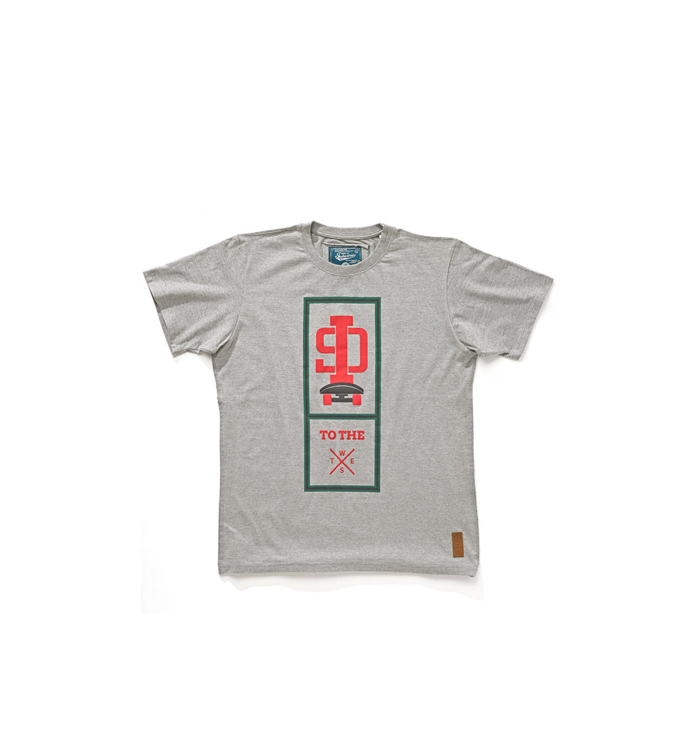 SKATE GREY T-SHIRT S.O.I