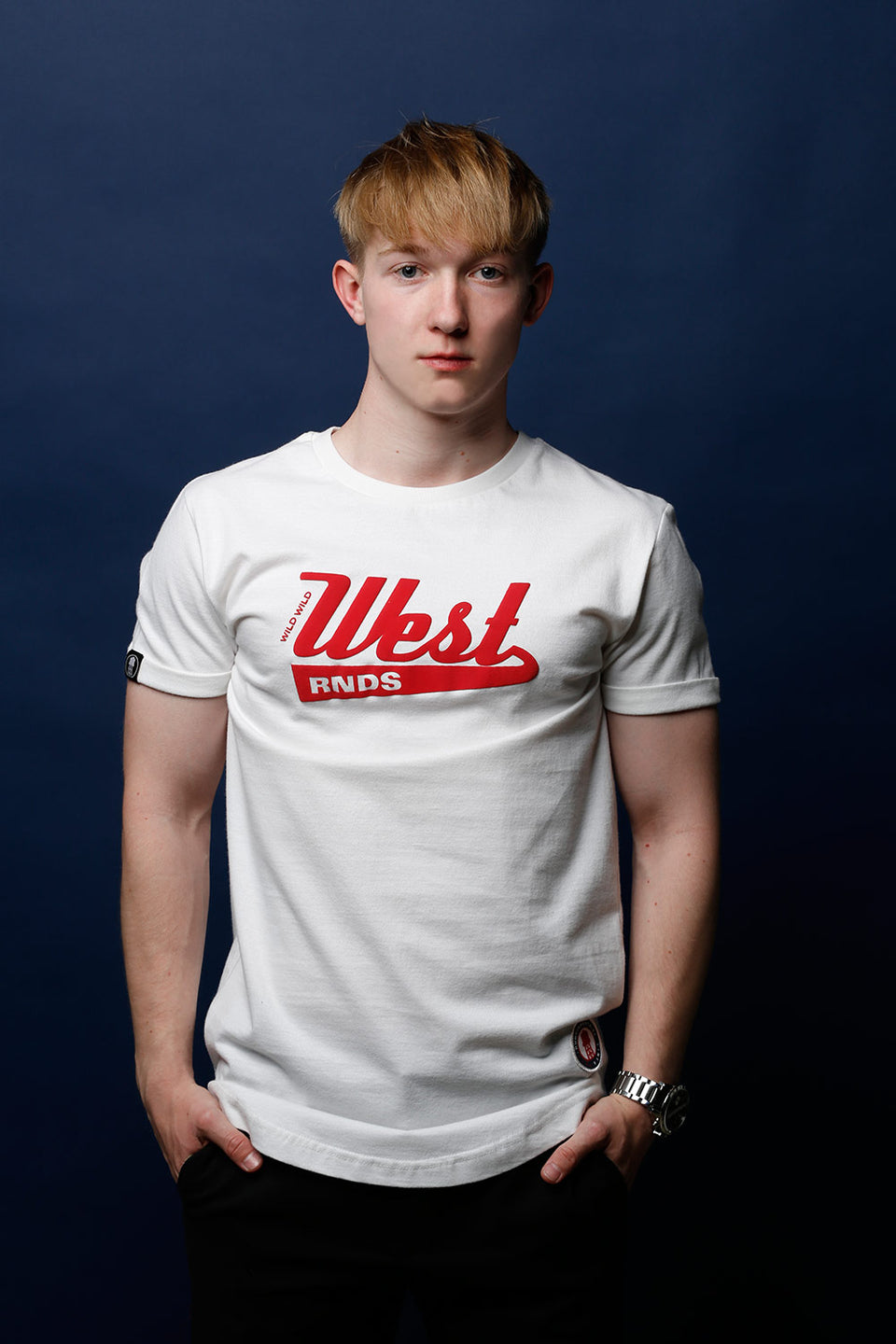 RNDS WEST WHITE T-SHIRT